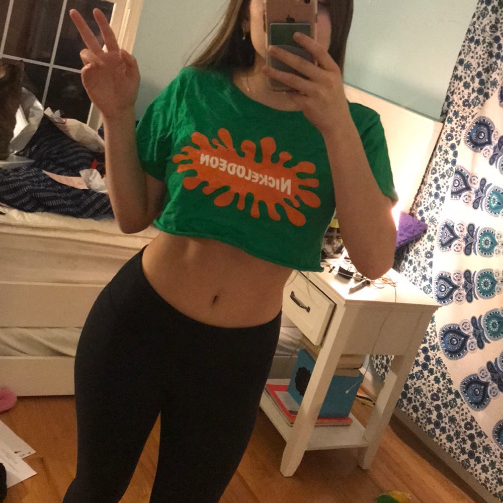 Nickelodeon crop top